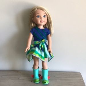 American Girl Wellie Wishers -Camille Doll